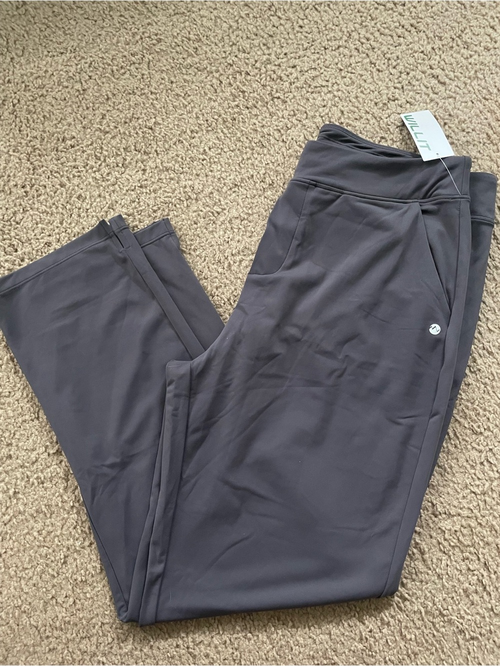 Willa Black Women's Track Pants - Cozy Joggers